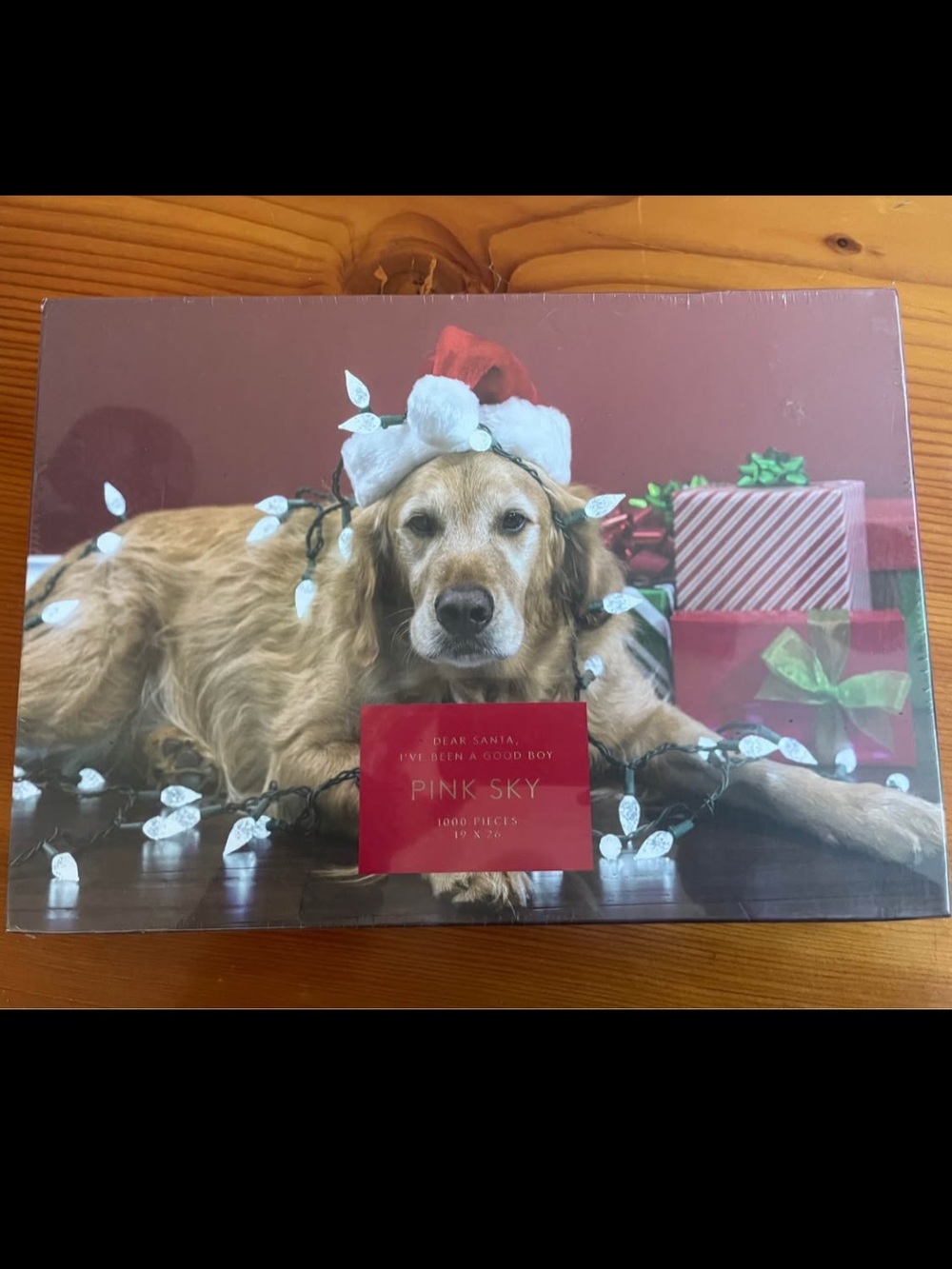 NEW 1000 Piece Dog Christmas / Holiday Puzzle